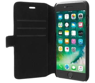 Mercedes-Benz Originele Bow II Folio Bookcase voor de iPhone 6 Plus / 6S Plus / 7 Plus - Zwart Zwart