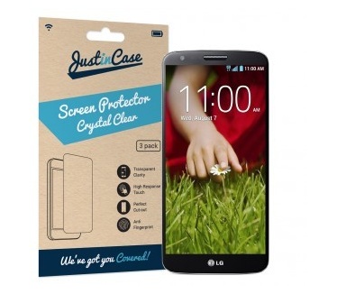 Just in Case Just in Case Screen Protector LG G2 mini - 3 stuks - Crystal Clear