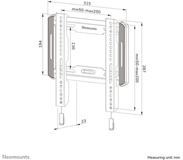 Neomounts WL30-550BL12
