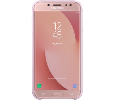 Samsung Galaxy J7 (2017) Dual Layer Cover (Galaxy J7 2017) Roze