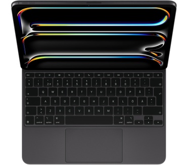 Apple iPad Pro (2024) 13" Magic Keyboard, Zweeds, Zwart