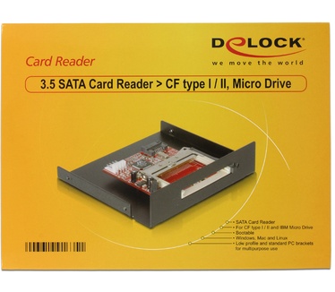 Delock SATA Card Reader