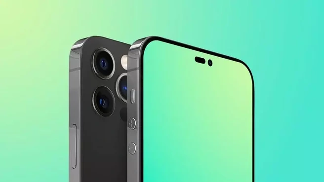 Render van iPhone 14 door MacRumors
