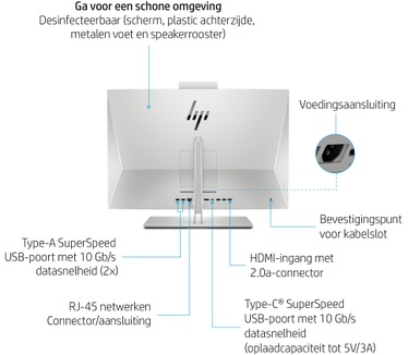 HP EliteOne 800 G8 24 Touchscreen All-in-One (4M756EA)
