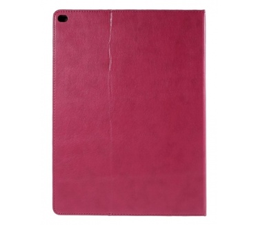 Kees Lederlook Portemonnee Hoes Apple iPad Pro - Roze