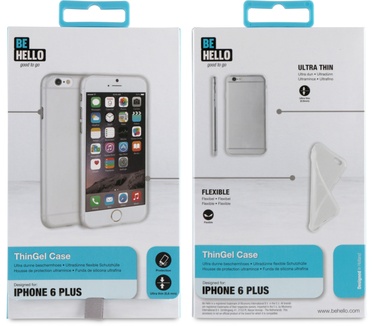 BeHello iPhone 6 Plus / 6S Plus ThinGel Case Transparent