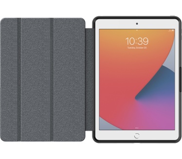 Otterbox OtterBox Symmetry Folio-hoes voor iPad 7th/8th/9th gen, schokbestendig, valbestendig, dunne beschermende folio-hoes, getest volgens militaire standaard, Rood, Geen retailverpakking