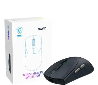 MSI Forge GM340 Wireless, Blauw