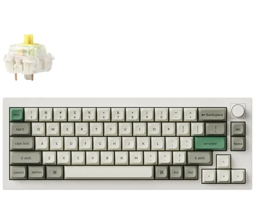 Keychron Q2 Max, Gateron Jupiter Banana, Qwerty US, Wit