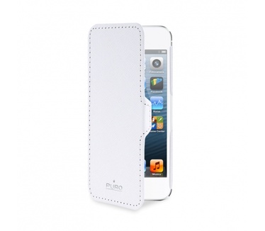 Puro iPhone 5/5S Booklet Case Wit