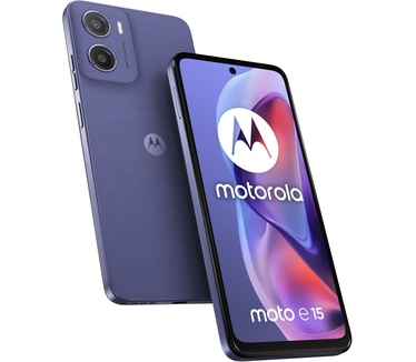 Motorola Moto E15 Paars