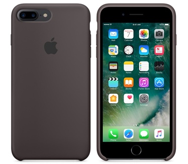 Apple iPhone 7 plus Siliconenhoesje  Bruin
