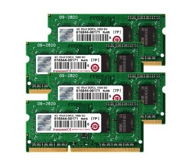 Transcend 16GB KIT (4GB x 4)