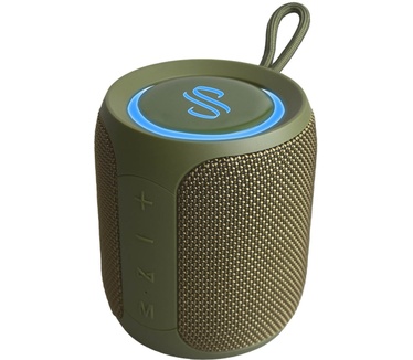 Selencia AquaPlay Bluetooth Speaker - Draadloze speaker - Waterproof - Army Green