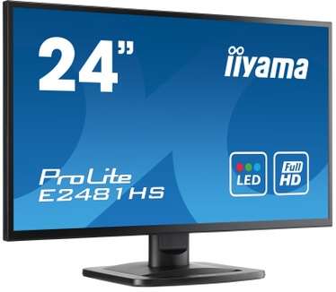Iiyama E2481HS-1 Zwart