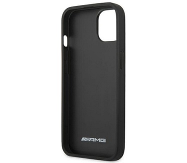 Mercedes-Benz AMG Leather Back Case - iPhone 14 Plus (6.7") Zwart Zwart