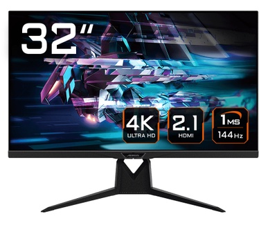 Gigabyte AORUS FI32U Zwart