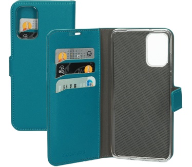 Mobiparts Saffiano Wallet Case Samsung Galaxy S20 Plus 4G/5G Turquoise