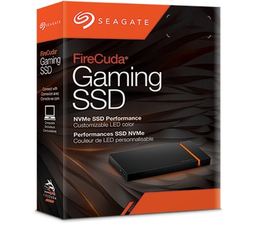 Seagate FireCuda Gaming SSD 2TB Zwart