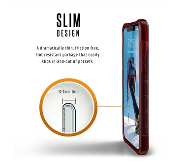 Urban Armor Gear Plyo (Iphone X) Transparant