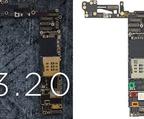 HTC-moederbord versus iPhone 6
