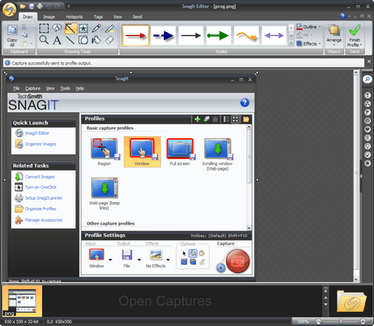 SnagIt 9.0 screenshot (481 pix)