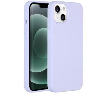 Accezz Liquid Silicone Backcover iPhone 13 Mini - Paars