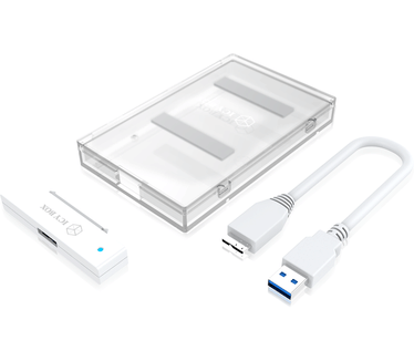 Icy Box IB-AC603-U31 Transparant