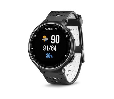 Garmin Forerunner 230 Zwart (Wit, Zwart)