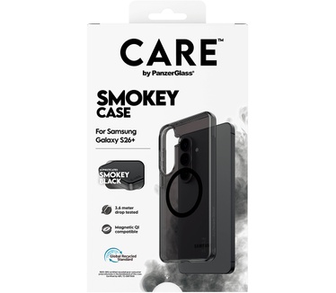 PanzerGlass CARE™ by PanzerGlass® Urban Explorer Case Smokey w. Black Qi Samsung Galaxy S26+