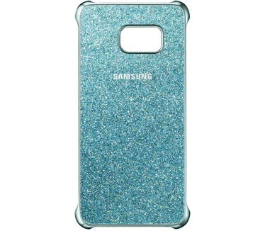 Samsung Galaxy S6 edge Plus Glitter Cover Blauw