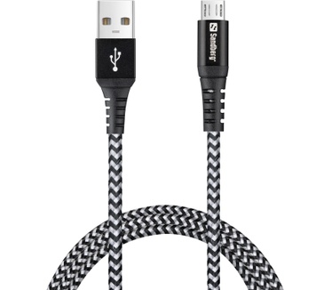 Sandberg Survivor MicroUSB Cable 1M