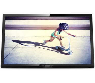 Philips 4000-serie Ultraslanke LED-TV 24PHS4022/12 Zwart