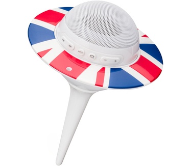 Bigben Interactive Draadloze waterproof bluetooth speaker + handige accessoires - Great Britain