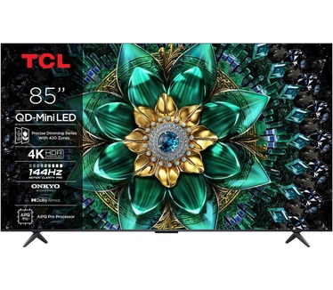 TCL 85Q6C Zwart