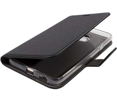 Mobiparts Saffiano Wallet Case Samsung Galaxy J4 (2018) Black