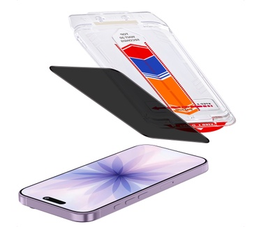 Accezz Gehard Glas Privacy Screenprotector + Applicator