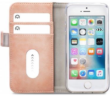 Mobilize Classic Gelly BookCase - Apple iPhone 5/5S/SE - Roze  Roze