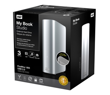 WD My Book Studio FW800/USB 2.0 3TB Zilver