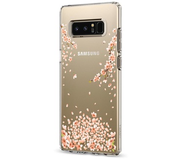 Spigen Samsung Galaxy Note 8 Hoesje Liquid Crystal Blossom  Transparant