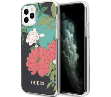 Guess Shiny Flower Hard Case iPhone 11 Pro (5.8") - Design N.1  Multi-color