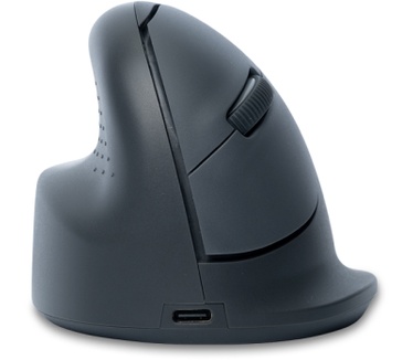 R-Go Tools Verticale muis R-Go HE Basic, ergonomische muis, medium (handlengte 165-185mm), linkshandig, Bluetooth