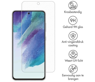 Accezz Gehard Glas Screenprotector 2-pack Samsung Galaxy S21 FE