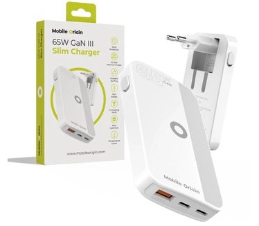 Mobile Origin GAN-65W-SLM-WHT