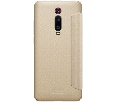 Nillkin New Sparkle Book Case voor Xiaomi Mi 9T/Mi 9T Pro - Goud  Goud