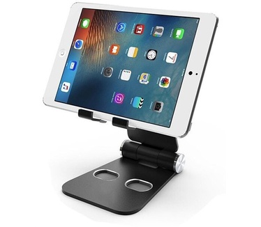 Mobiparts Tablet Stand Holder Metal size L - Black