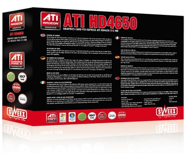 Sweex ATI HD4650 512MB PCI-E