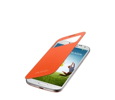 Samsung Galaxy S 4 S-View Cover Oranje