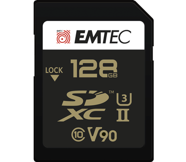 Emtec SDXC UHS-II U3 V90 SpeedIN Pro+ 128GB