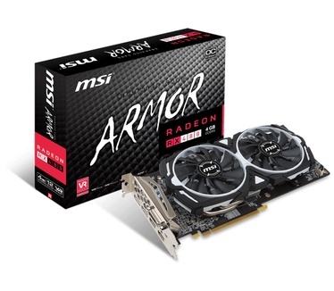 MSI RX 480 ARMOR 4G OC